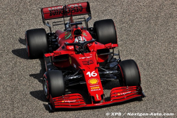 フェラーリSF21 走行写真：F1バーレーンGP : F1通信jp