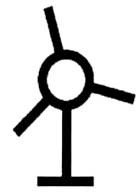 風力発電用風車 新地図記号決定 エコロジー エネルギー ブログ