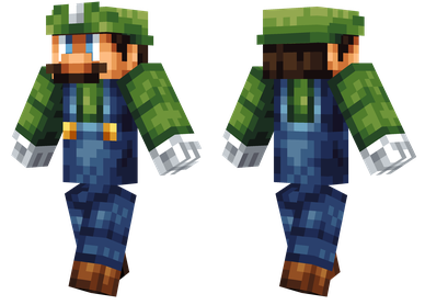 プレイヤースキン紹介 誰もが大好き スーパーマリオシリーズ Wikiを見てもワカラナイ人のためのminecraft