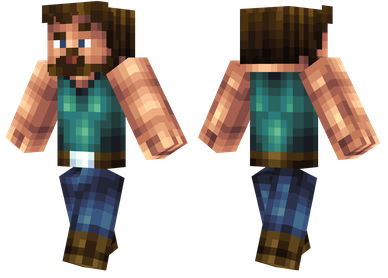 プレイヤースキン紹介 やっぱり外せない マイクラと言えばこの人シリーズ Wikiを見てもワカラナイ人のためのminecraft