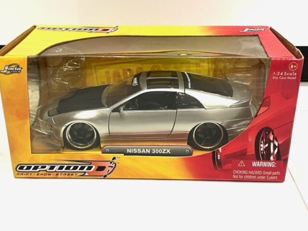 Jada Toys 1/24 日産300ZX （フェアレディZ） Jada NISSAN 300ZX Z32 1:24 Option D Silver | eBay