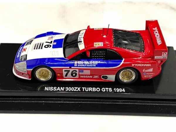 ミニカー 1/64 NISSAN 300ZX TURBO GTS 1994 Hot Wheels 94 NISSAN 300 ZX GTS☆red/white/blue☆2024 Team