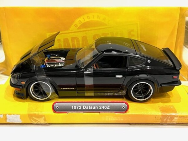 1/24 JADA TOYS OPTION D 1972 Datsun 240Z ブラック : FAIRLADY Z collection