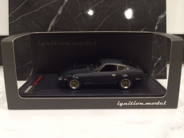 ignition.model Datsun 240Z 黒 1/43 1/43 ignition model Nissan Fairlady Z (S30) matte Black