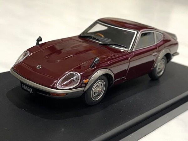HI-STORY 1/43 ニッサン フェアレディ Z 240Z-G 改 1971 赤 - 乗用車