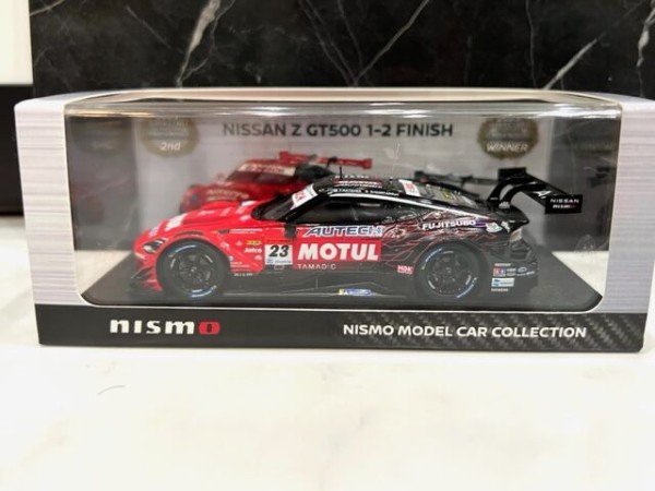 1/43 日産オリジナル MOTUL AUTECH Z GT500 SUPER GT Rd.1 岡山 WINNER