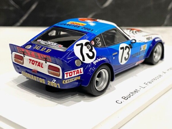 1/43「日産 フェアレディＺ　1975年 ルマン出場車」レジンキット　ＰＭ社製 1/43 スパーク DATSUN 240Z Le Mans 1976 : FAIRLADY Z fan