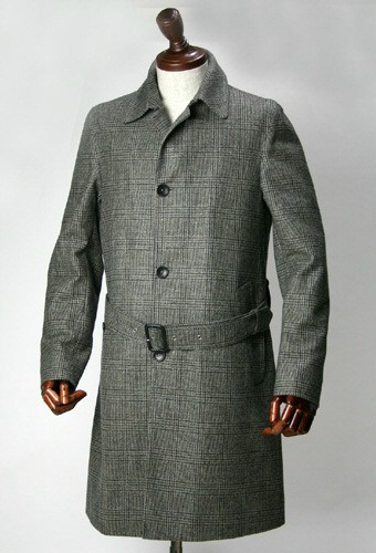 HERNO【ヘルノ】 グレンチェックのステンカラーコート : i miei favoriti