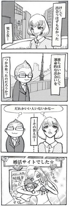 婚活漫画２ なぉ このブログはすべてを記録いたします