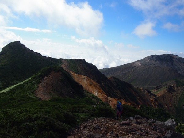 家族 長男 と遠足 那須岳 朝日岳 茶臼岳 日本百名山 15 8 15 14 19 登山 自転車お出かけ日記