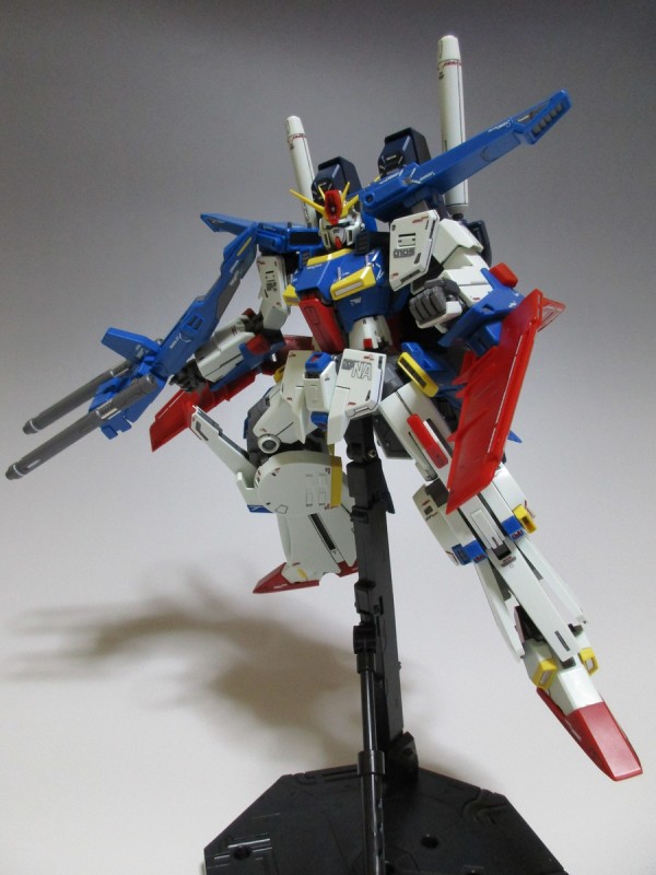 ガンプラ MG 強化型ZZガンダム Ver.Ka製作（キットの完成レビュー