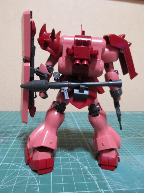 ガンプラ HGUC ギラ・ドーガ(フル・フロンタル専用機)製作（素組み