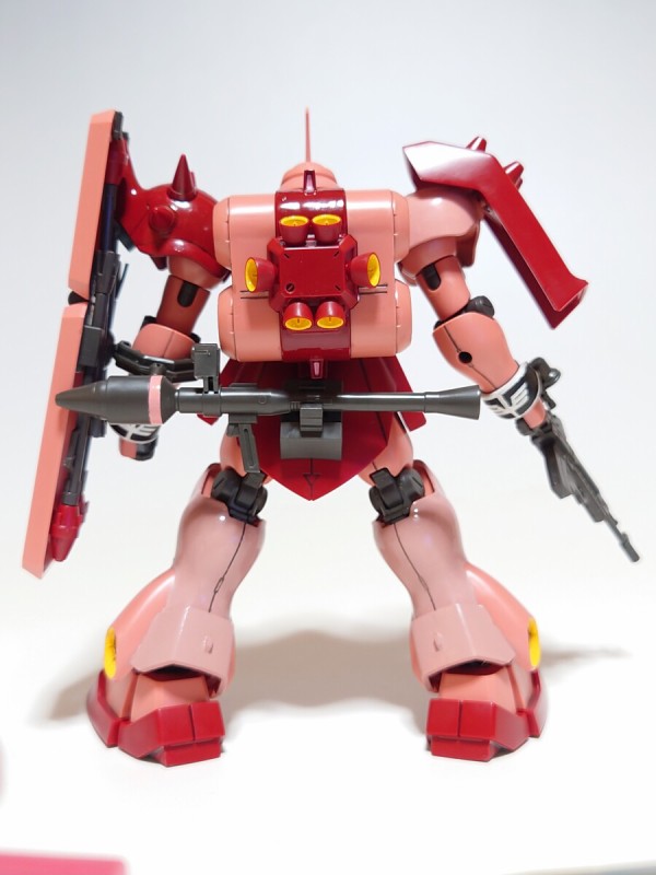 ガンプラ HGUC ギラ・ドーガ(フル・フロンタル専用機)製作（キットの