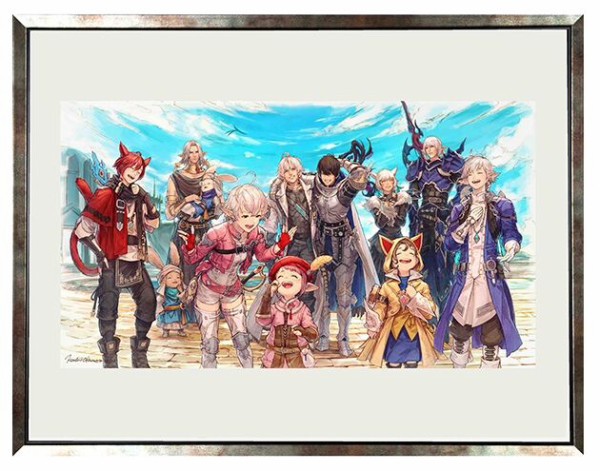 ファイナルファンタジーXIV 複製原画『託されし者たち』#FF14 FF14】新複製原画『Flow』『託されし者たち』『おかえりなさい
