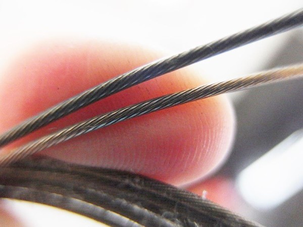 オプティスリックとポリマーコーティングケーブル シマノ新シフト