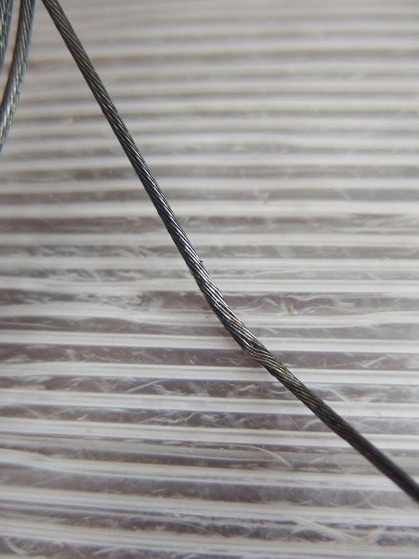 オプティスリックとポリマーコーティングケーブル シマノ新シフト