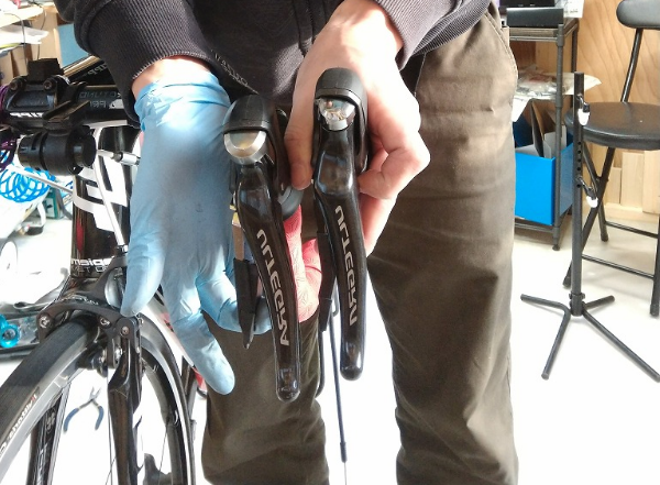 新型アルテグラ ST-R8000 どんなもんじゃい!? ST-6800→ST-R8000ヘ交換