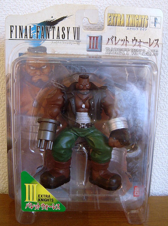 最初のフィギュア！FF7エクストラナイツ : 祝FF7リメイク