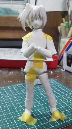 ８ ４ 簡易更新 １００均商品でフィギュア作る