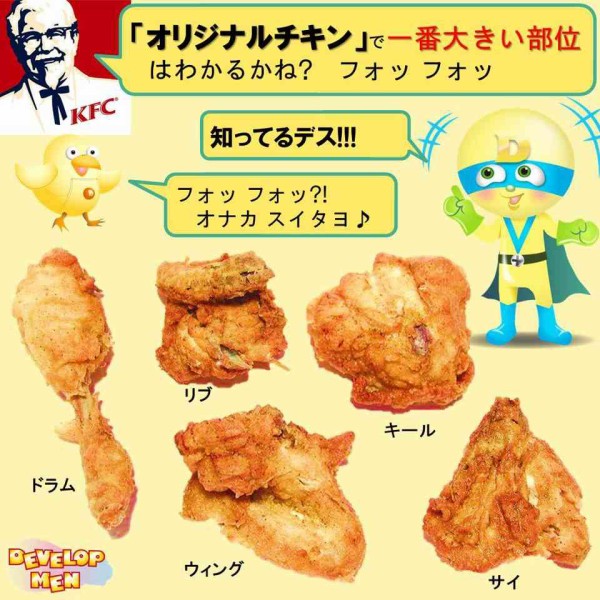 画像 ケンタッキーの5部位のチキンにひとつだけ 戦力外 がおる ファイターズ王国 日ハムまとめブログ