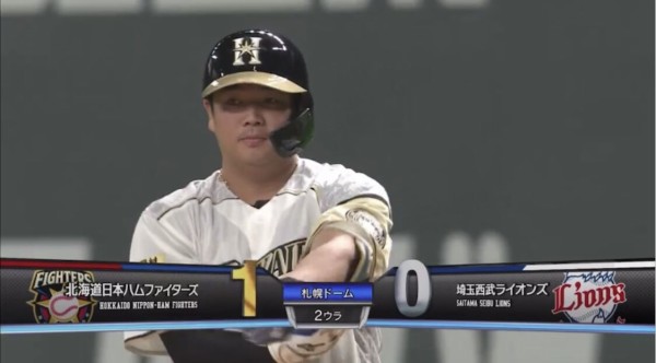 Vs西武 日ハム 2回に横尾のタイムリーで1点先制 ファイターズ王国 日ハムまとめブログ