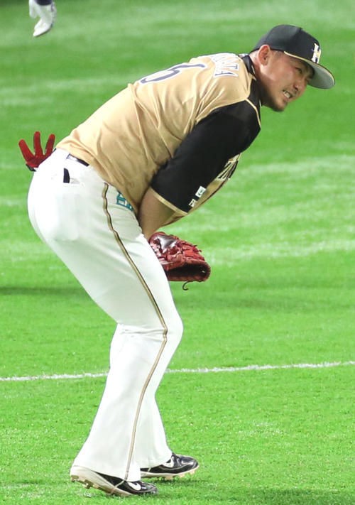 中田翔 まだ痛い 気分悪い 明日からは 金カップ つけるよ ファイターズ王国 日ハムまとめブログ