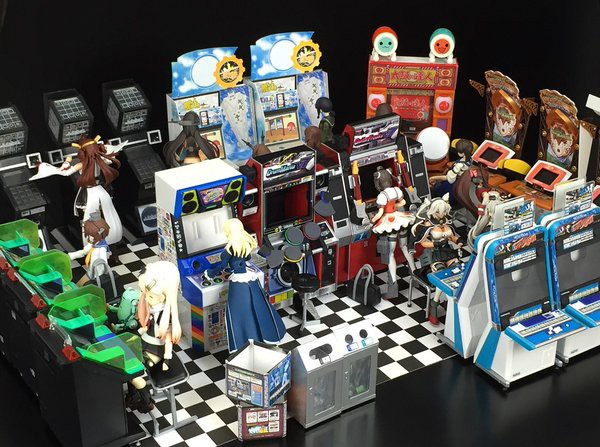 1/12サイズの両替機をつくるよ！ : ミニチュア素材置場