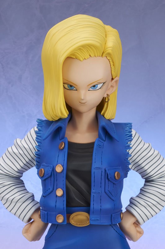 ドラゴンボール ギガンティックシリーズ 人造人間18号 フィギュアが予約開始 Dbシリーズでは初の女性キャラが登場 Figure News