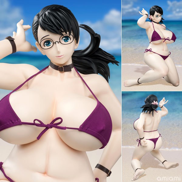 クイーンズブレイド A Toys 武器屋カトレア 1 2 ポリレジンフィギュア 予約開始 ワンフェスでの握乳会が話題になったビッグサイズのカトレアが彩色されて登場 Figure News