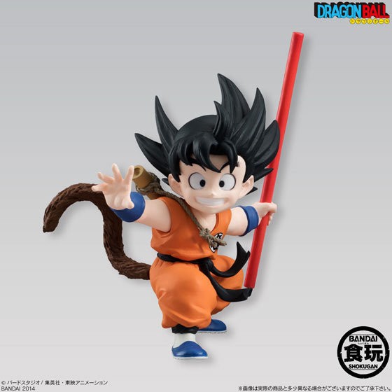 ドラゴンボールスタイリング 孫悟空 幼少期 スーパーサイヤ人4孫悟空 食玩が予約開始 Figure News