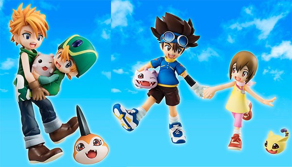 デジモン Gem 石田ヤマトと高石タケル 八神太一とヒカリ フィギュアが本日より予約開始 単体販売のほか 兄弟セット もあり Figure News