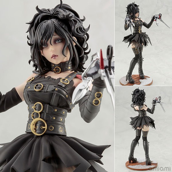 シザーハンズ コトブキヤ ホラー美少女 シザーハンズ フィギュアが予約開始 ジョニー デップが演じたキャラクターが女体化されて立体化に Figure News