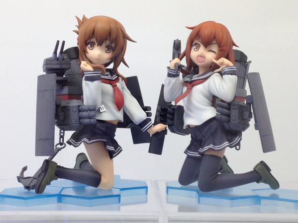 艦これ コトブキヤ 雷 電 アニメver 1 8スケールフィギュア 彩色原型がアニメジャパンで公開 Figure News