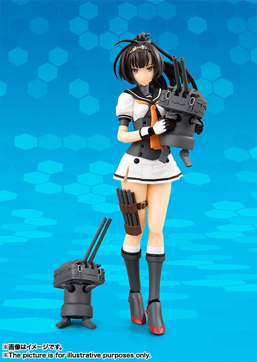 艦これ Agp 秋月 本日予約開始 長10cm砲ちゃん は艤装から取り外し可能 Figure News