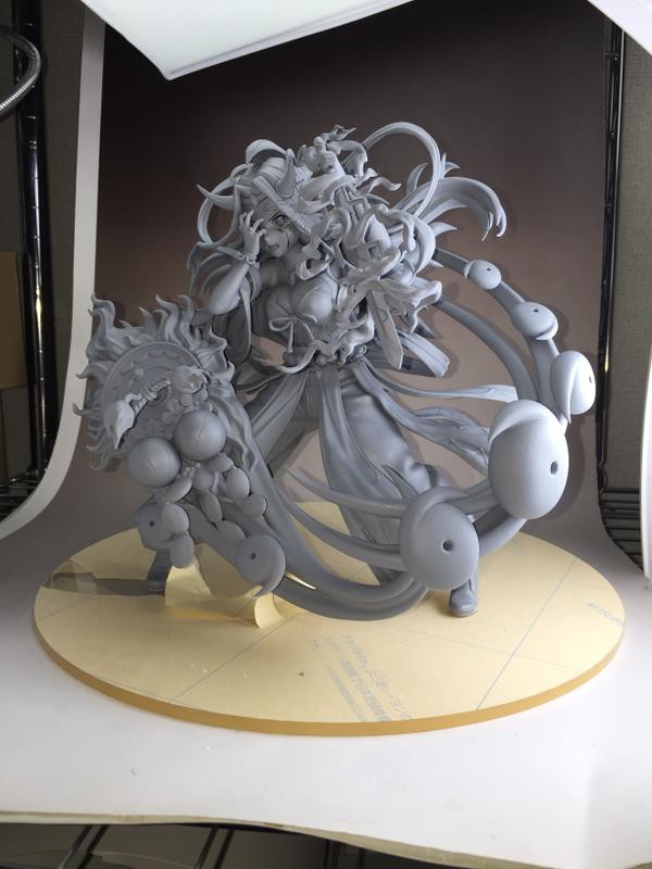 モンスターストライク 黄泉津大神イザナミ フィギュア原型がモンストフェスティバルで展示 エルドラモデル潤さん原型 Figure News