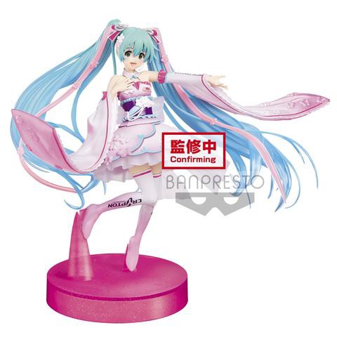 レーミク バンプレスト Espresto レーシングミク 着物ver 杏仁豆腐イラスト プライズフィギュア今秋登場予定 Figure News