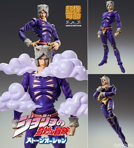 ジョジョの奇妙な冒険】超像可動「ウェザー・リポート」7月発売！ : figure news