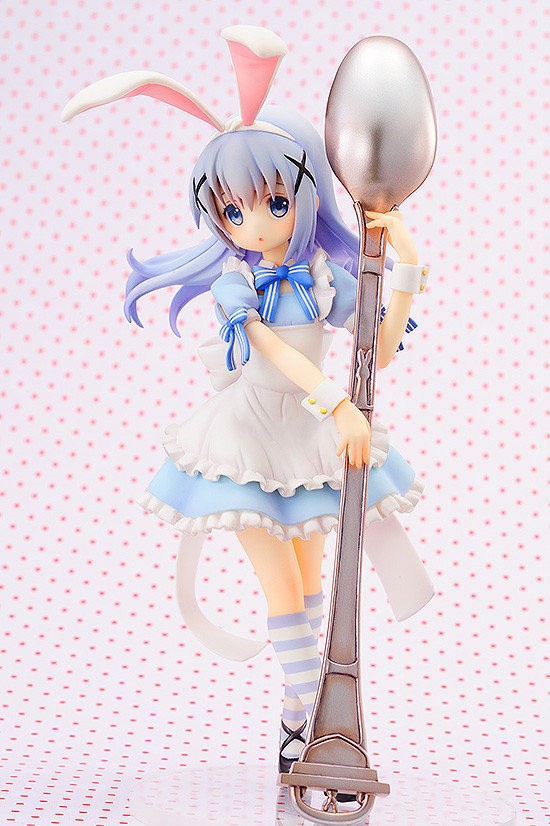 ごちうさ】うさ耳アリス風衣装のチノちゃん!アクアマリン「チノ