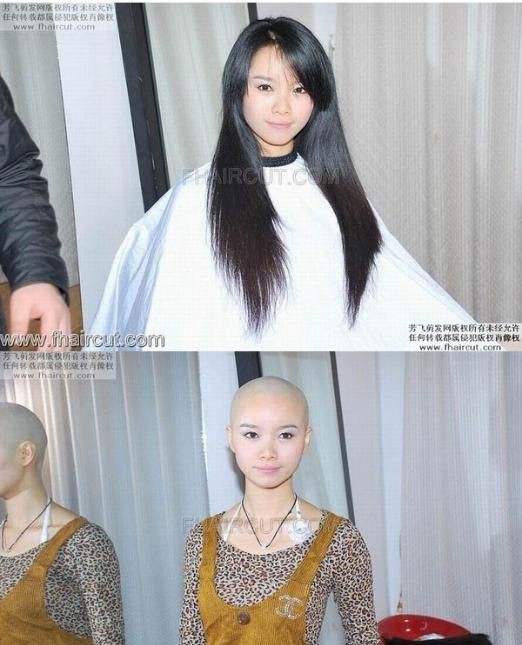 おしゃれ禿げ 中国の美人女性のありえないヘアスタイルがクレイジーだと話題に フィストリア