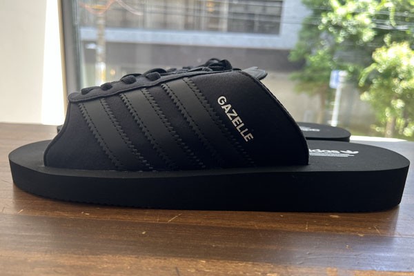 正規品　adidas　23.5　アディダス　ガゼル ビーチ JQ7423　黒 楽天市場】adidas GAZELLE BEACH W CBLACK/CBLACK/FTWWHT jq7423