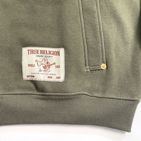 TRUE RELIGION ラインストーン　　希少 美品】TRUE RELIGION トゥルーレリジョン ラインストーン