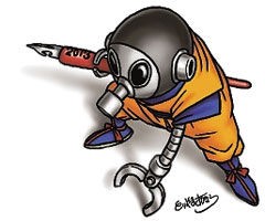 2014年式-亀仙型トリヤマロボ : 蝿が一匹、水星まで。