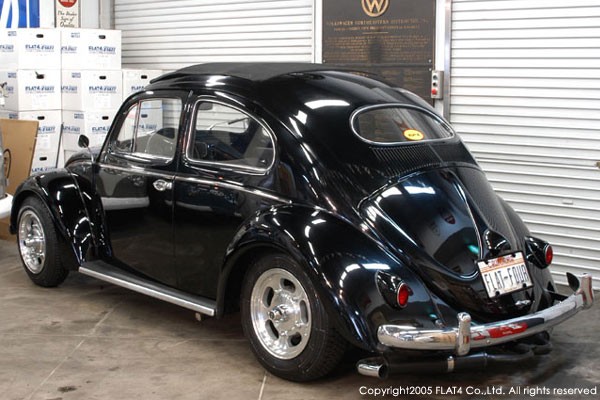 空冷ビートル　エンケイディッシュ 空冷ビートル】エンケイ×FLAT4ディッシュアルミホイール 【VW
