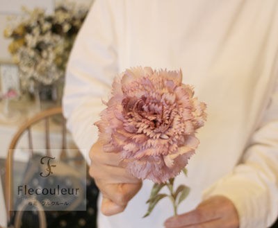 布花づくりで2色のカーネーション 布花 フルクルール ブログ