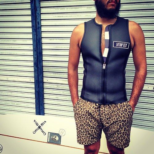 CAPTAINS HELM BOARD SHORTS -LEOPARD : FLOATERなBLOG