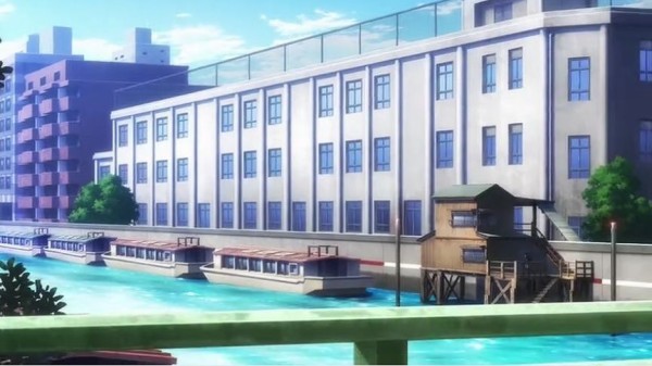 神田川jet Girls 聖地巡礼 フラバーのふらふらアニメ聖地巡礼