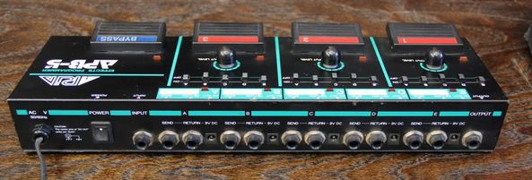 ARIA APB-5 スイッチャー もう一度使いたい、AriaのAPB-5 : 背中にアブラビレ！？