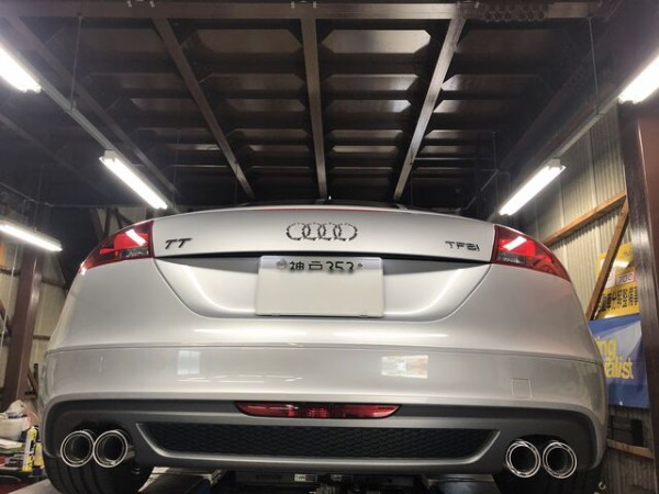 Audi tt 8j Oettinger 4本出しマフラー Audi tt 8j Oettinger 4本出しマフラー - メルカリ
