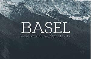 Free Basel Slab Serif Font Familyフォント 無料のフォントまとめ