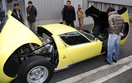 中日 山本昌が自慢のスーパーカー ランボルギーニ ミウラ400sv を披露 ベースボール速報